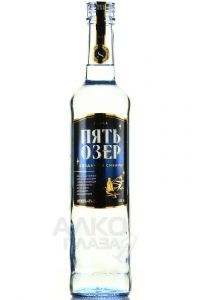 Водка Пять Озер 0.5L