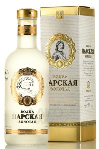 Водка Царская золотая 0.5L